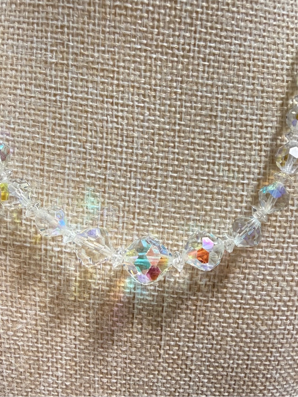 Vintage Crystal Bead Choker - Picture 4 of 4